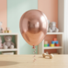 Balão Platino Redondo nº 09 Rose Gold 25 Unidades Pic Pic