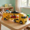 Caminhão Cegonheira Voyager com 2 Carrinhos Roma Brinquedos