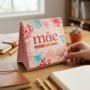 Calendário de Mesa Temático Mãe Wolff