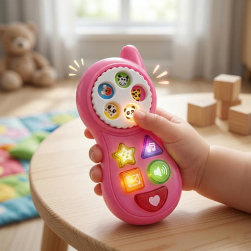 Celular Infantil Baby Animal Phone Bichinhos Pica Pau