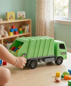 caminhão de lixo brinquedo Roma Brinquedos