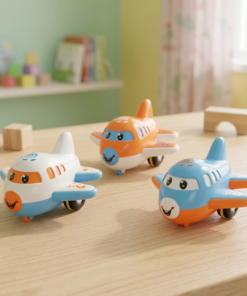 avião de brinquedo fricção Pica Pau