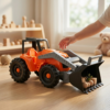 Trator City Work Carregadeira Samba Toys