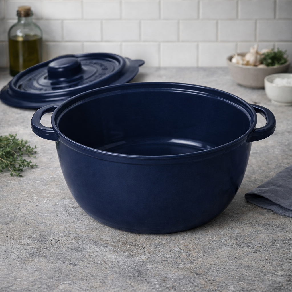 Pote Plástico 950ml com Tampa Hermética Plasutil