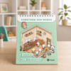 Livro Infantil de Adesivos Cenários Criativos Divertido Culturama
