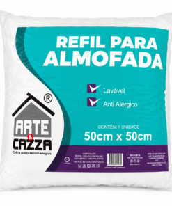 Enchimento Almofada Fibra Silicone 45x45 Cm Macio