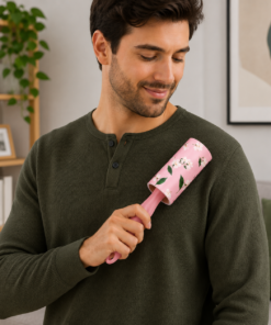 Kit Rolos Tira Pelos Reutilizável 3 Peças