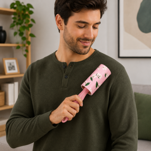 Kit Rolos Tira Pelos Reutilizável 3 Peças