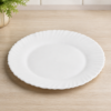 Aparelho de Jantar Vidro Branco 12 Peças White Bela