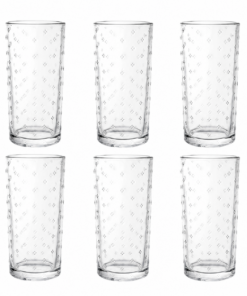 Conjunto Copos Long Drink Vidro 360ml Petit