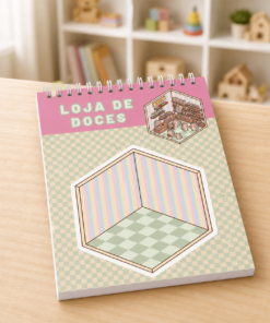 Livro Infantil de Adesivos Cenários Criativos Divertido