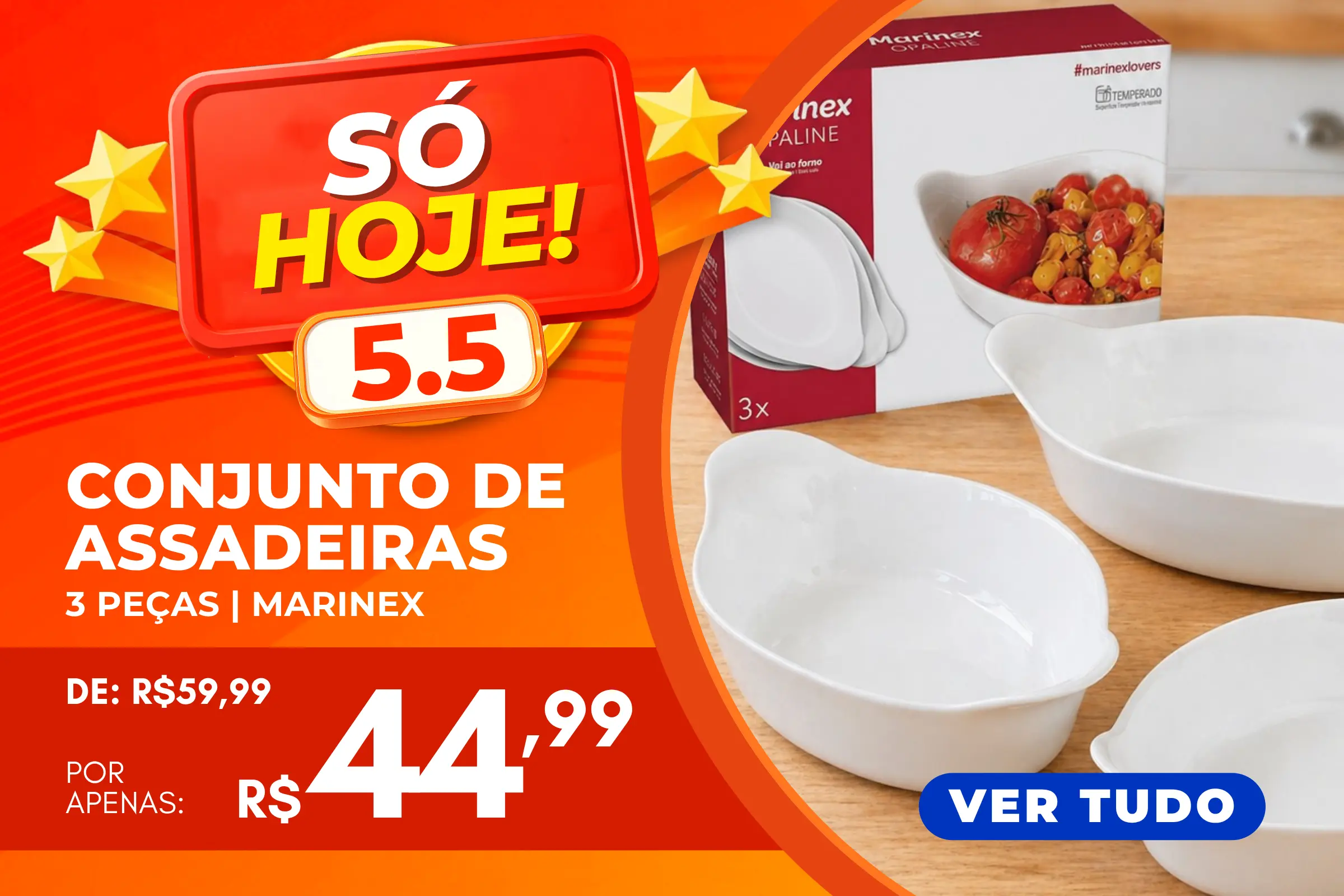 Conjunto de Assadeira