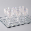 Taça Diamond Furta Cor Vidro 340ml Jogo com 6 Peças Max Home