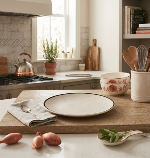Prato de Sobremesa de Porcelana 20cm Oxford