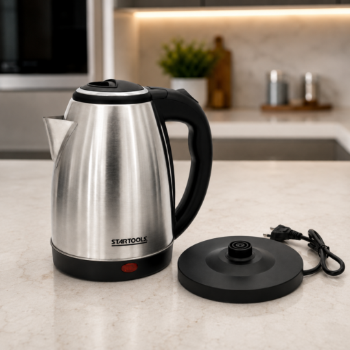Chaleira Elétrica Inox 2 Litros Base 360° 127V Startools
