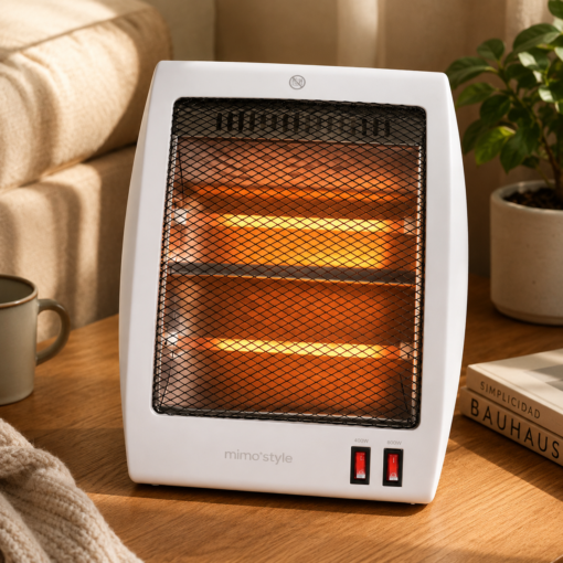 Aquecedor Elétrico Smart Portátil para Ambientes Mimo Style
