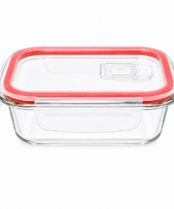 Pote Hermético Retangular 700ml com Válvula