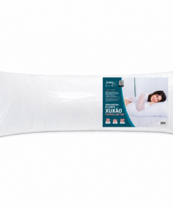Travesseiro Gigante Xuxão 1x45cm Microfibra Branco Juma