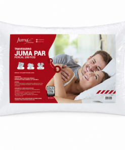 Kit 2 Travesseiros Juma 70x50cm Macio e Confortável
