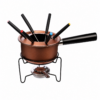 Jogo Fondue 11 Peças Aço Carbono Cobre 16cm