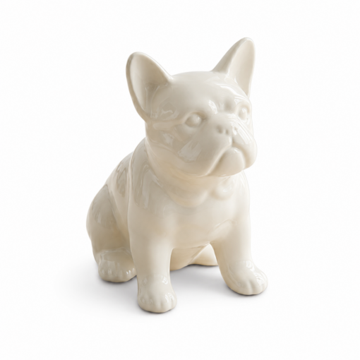 Estatueta de Cerâmica Cachorro 11x10cm