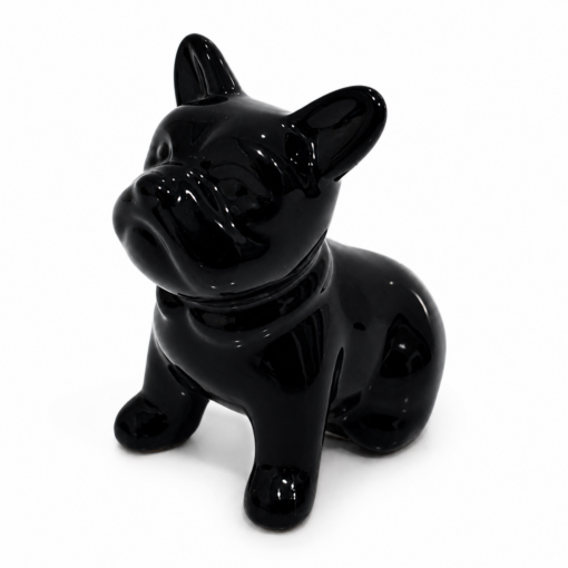 Estatueta de Cerâmica Cachorro 11x10cm