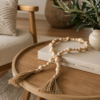 Colar Decorativo de Madeira para Mesa 100cm