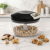 Mini Processador Manual 500ml 3 Lâminas para Alimentos