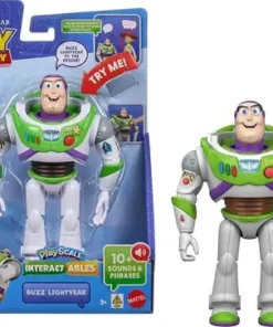 Boneco Buzz Lightyear Toy Story 5 com Som Mattel