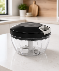 Mini Processador Manual 500ml 3 Lâminas para Alimentos