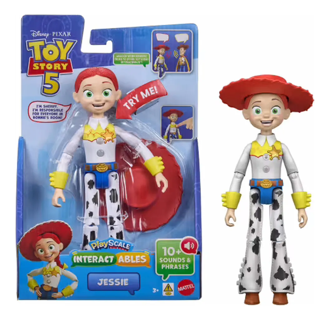 Boneca Jessie Toy Story 5 com Som Disney Pixar