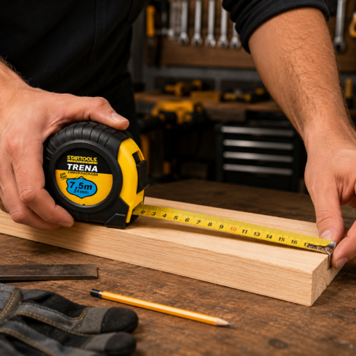 Trena Fita Métrica Emborrachada 7,5m 24mm