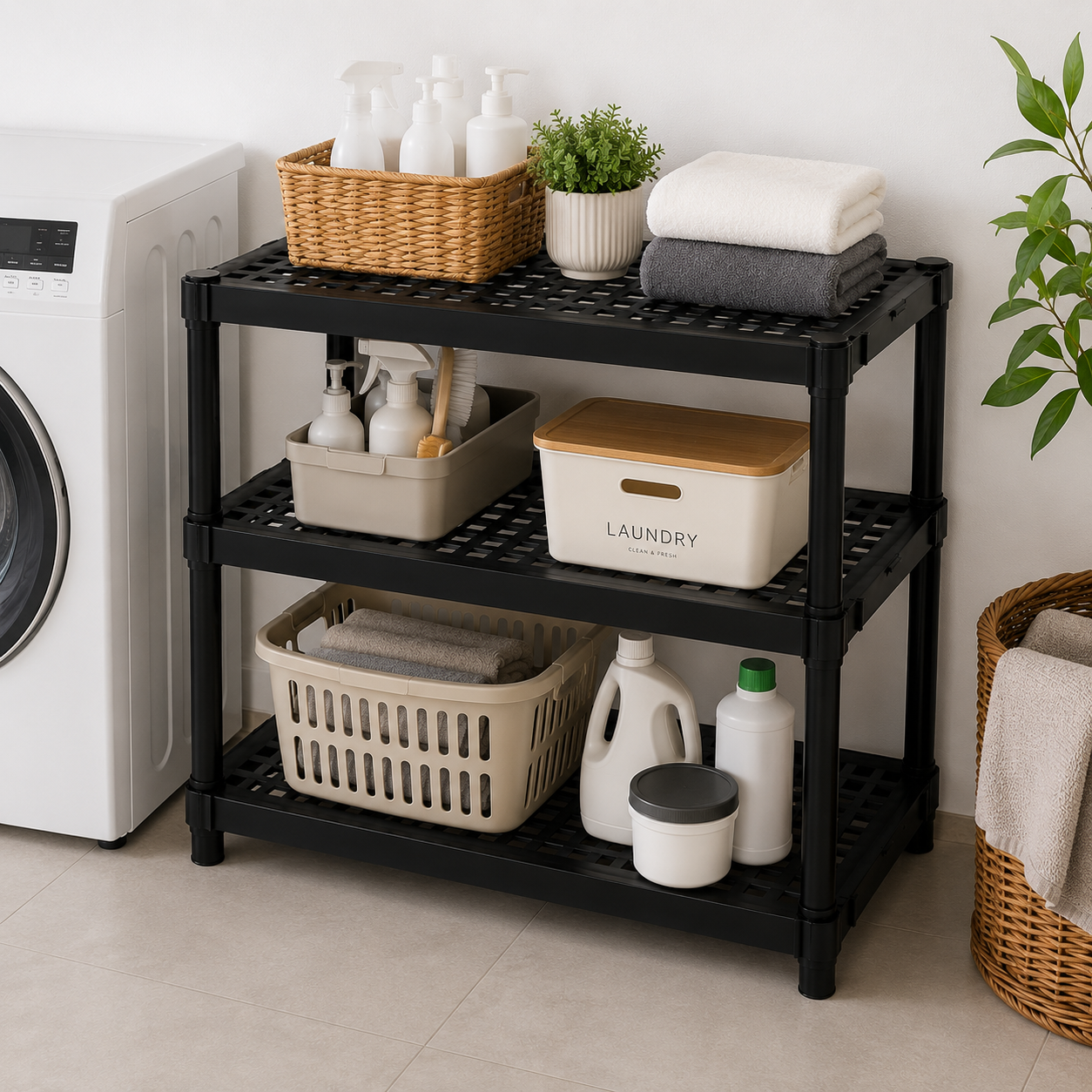 Estante Organizadora Modular 3 Prateleiras 76x60cm