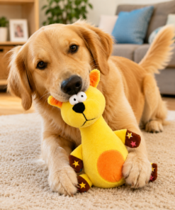 Pelúcia Cachorrinho 18cm Brinquedo Macio para Cães