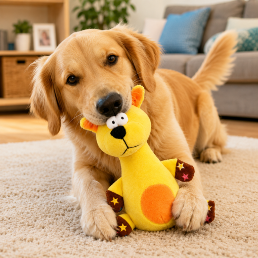 Pelúcia Cachorrinho 18cm Brinquedo Macio para Cães