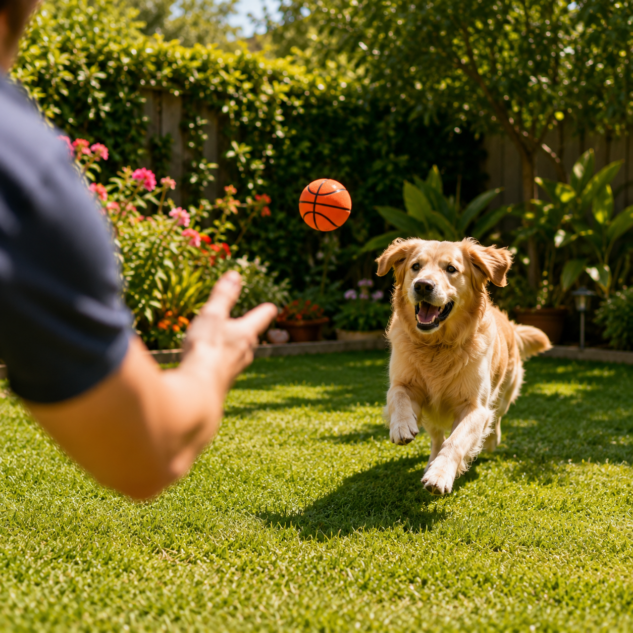Mordedor Vinil Bola Basquete 7cm para Cachorro