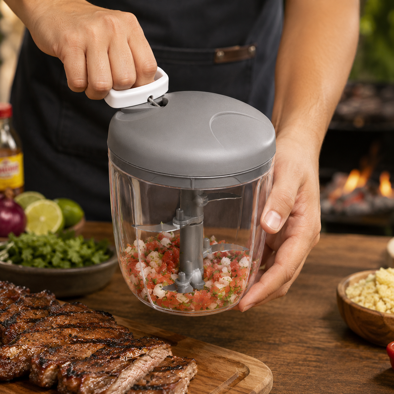 Multiprocessador Manual 950ml Casambiente