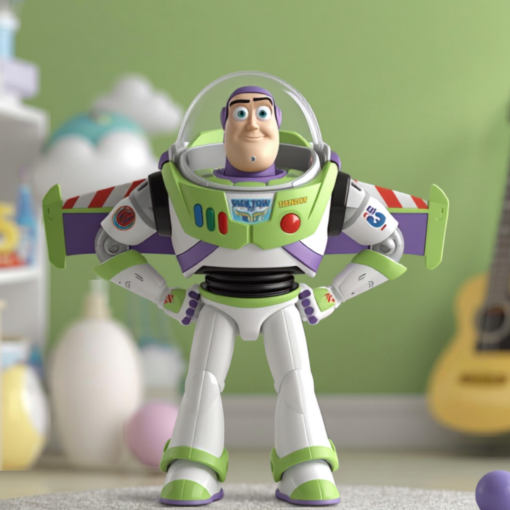 Boneco Buzz Lightyear Toy Story 5 com Som Mattel