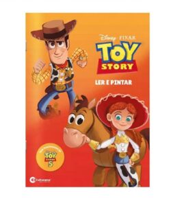 Livro Ler e Pintar Toy Story Disney Pixar Infantil