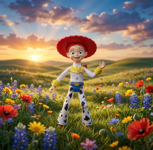 Boneca Jessie Toy Story 5 com Som Disney Pixar