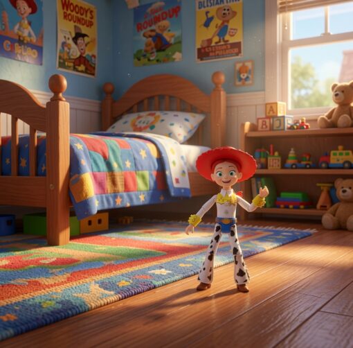 Boneca Jessie Toy Story 5 com Som Disney Pixar