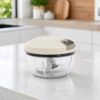 Mini Processador Manual 500ml 3 Lâminas para Alimentos