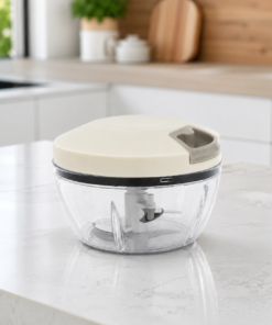 Mini Processador Manual 500ml 3 Lâminas para Alimentos