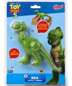 Boneco Estica Rex Toy Story 5 Disney Original