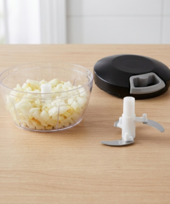 Mini Processador Manual 500ml 3 Lâminas para Alimentos