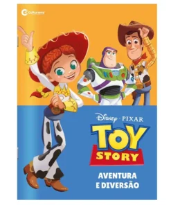 Livro Infantil Toy Story Aventura e Diversão para Crianças com Atividades