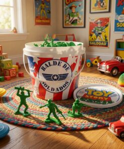 Balde de Soldados Toy Story Disney com Mini Figuras Toyng