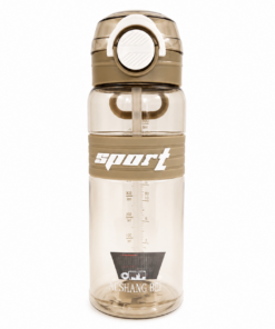 Garrafa de Água 900ml Plástica com Canudo e Alça