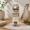 Garrafa de Água 900ml Plástica com Canudo e Alça