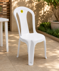 Cadeira Bistrô Sauípe Branca Resistente 154kg